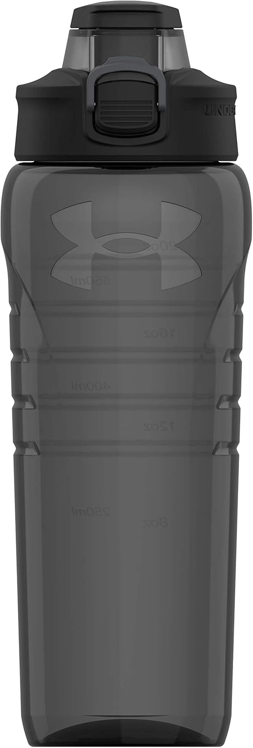 Under Armour 680 ml Wasserflasche, Pro Deckelbezug, bruchsicher, Flecken- und geruchsresistent. Anth
