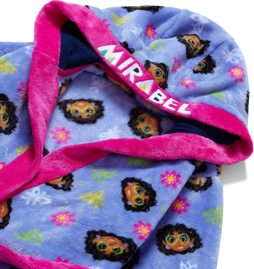 Disney Mädchen Bademantel Encanto 128 Lila, 128 Lila