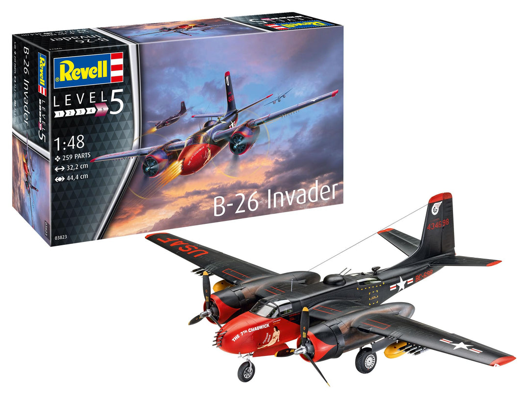 Revell 03823 originalgetreuer Modellbausatz für Experten, unlackiert