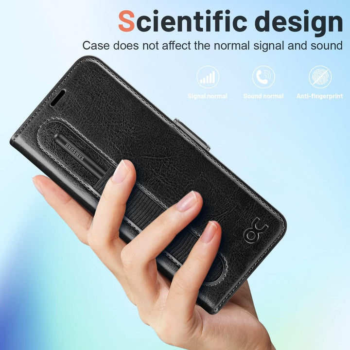 OCASE Hülle Samsung Galaxy Z Fold 4 5G Handyhülle mit [S Pen Halter] [Vorderseite Displayschutz] [Pr