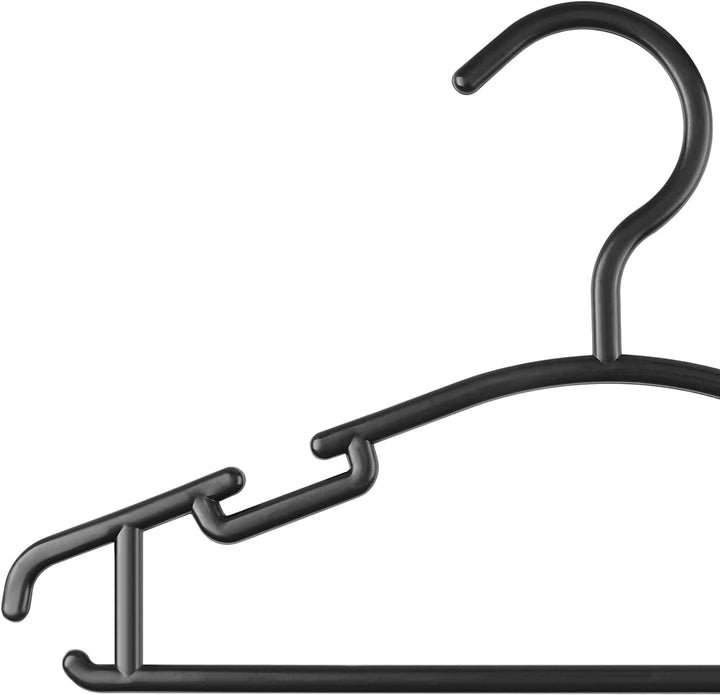 GoodtoU Kleinkinder-Kleiderbügel aus Kunststoff für Kleinkinder, Kleidung, Baby-Kleiderbügel, 60 Stü