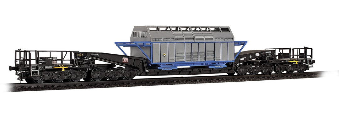 Viessmann 16504 - H0 Waggon Union Schienentiefladewagen Castor