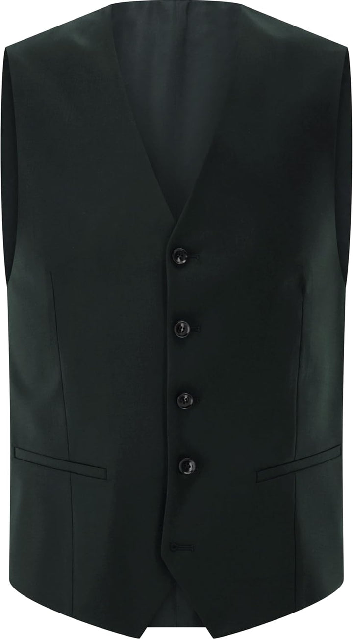 Club of Gents Herren Carlton Anzugweste 54 Schwarz (Schwarz 90), 54 Schwarz (Schwarz 90)