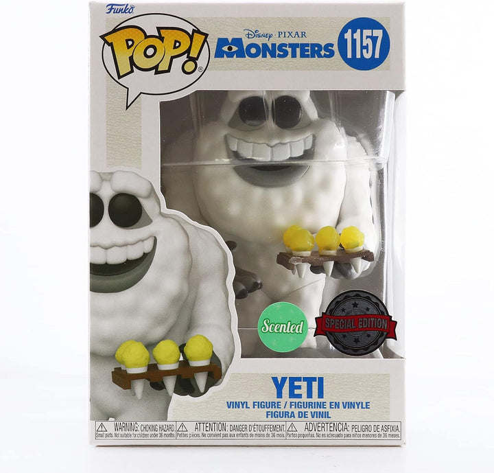Funko Pop! Disney: Disney Pixar Monsters Inc 20th - Yeti - Duftend - Monster AG, die - Vinyl-Sammelf