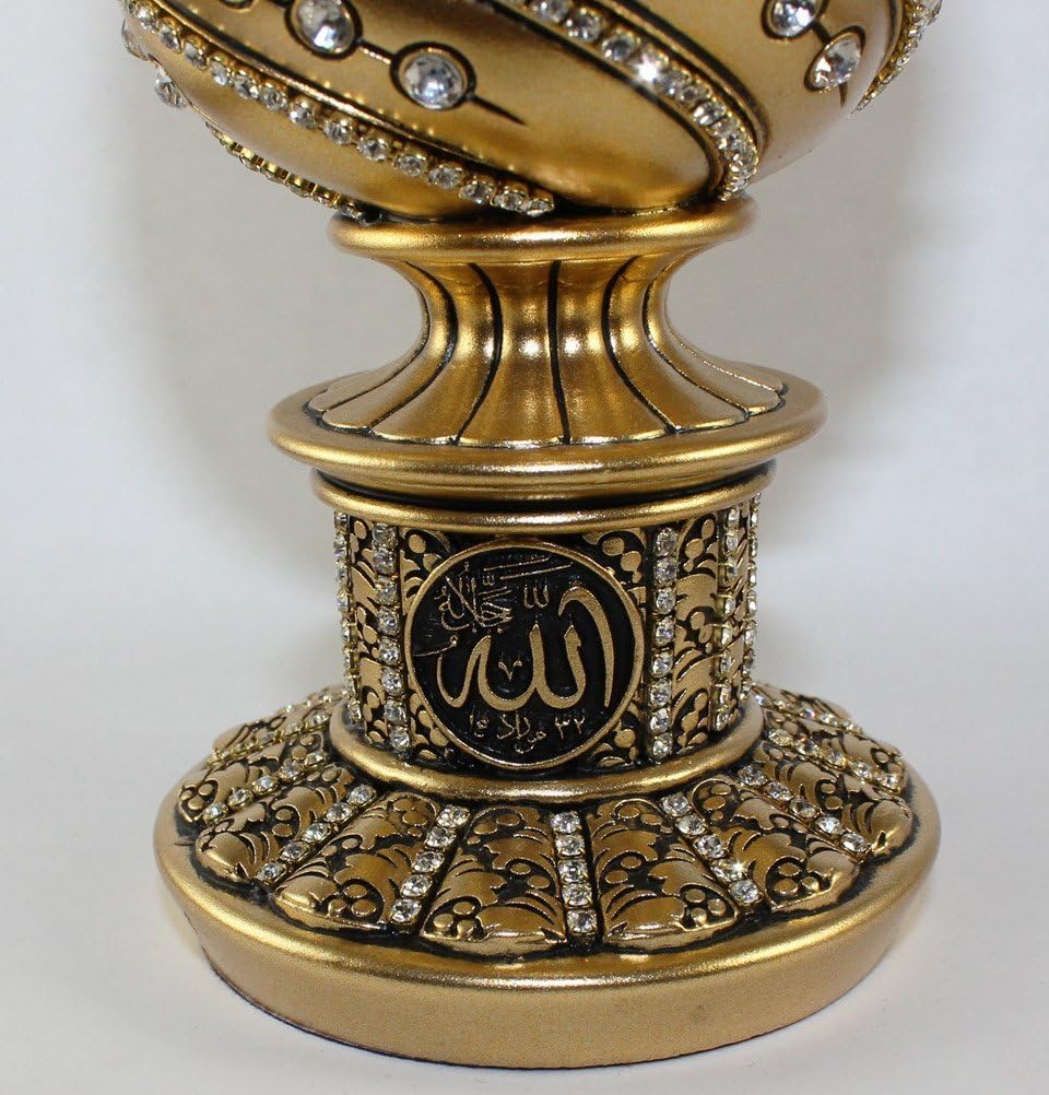 Islamische Tischdekoration, Geschenk, Ei, Skulptur, Statue, muslimisch, Showpiece, Heimdekoration, G