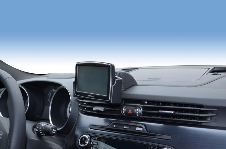 KUDA 280155 Halterung Kunstleder schwarz für Alfa Romeo Giulietta (Typ 940) ab 04/2010 bis 2016, 280