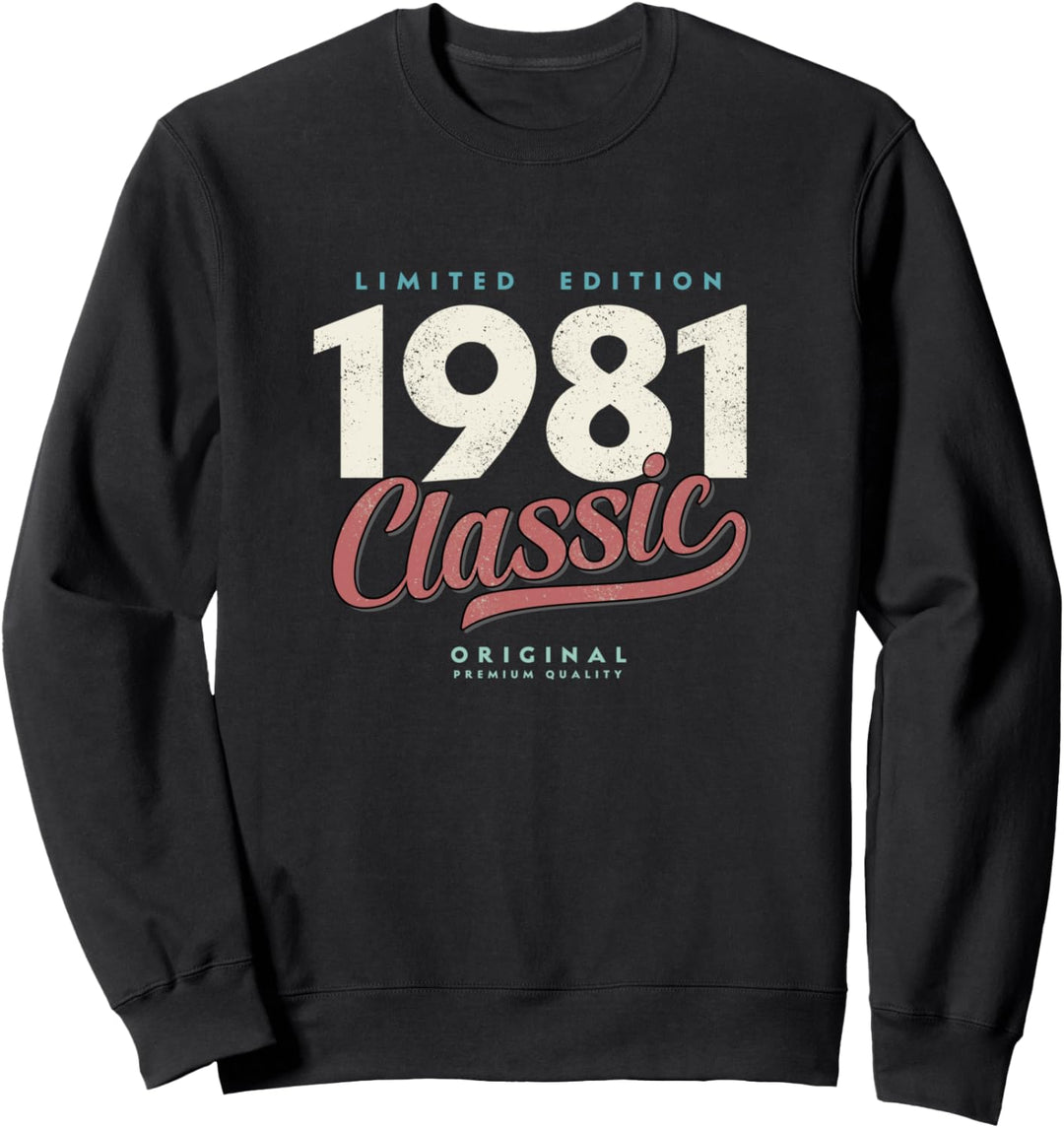 40. Geburtstagsgeschenk Classic 1981 Im Alter von 40 Jahren Sweatshirt