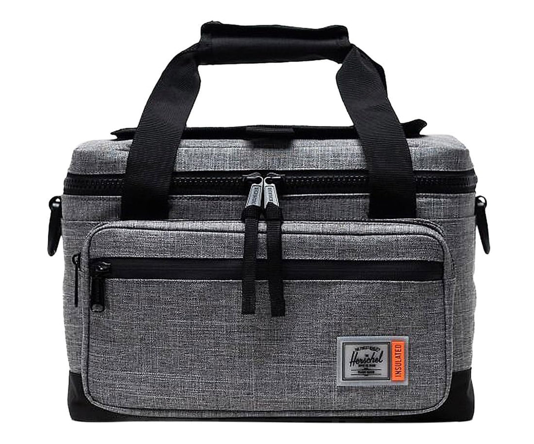 Herschel Pop Quiz Cooler 12 Pack Insulated Tasche Raven Crosshatch 12l, Raven Crosshatch 12l
