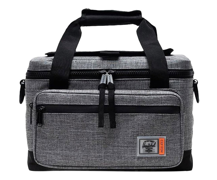 Herschel Pop Quiz Cooler 12 Pack Insulated Tasche Raven Crosshatch 12l, Raven Crosshatch 12l
