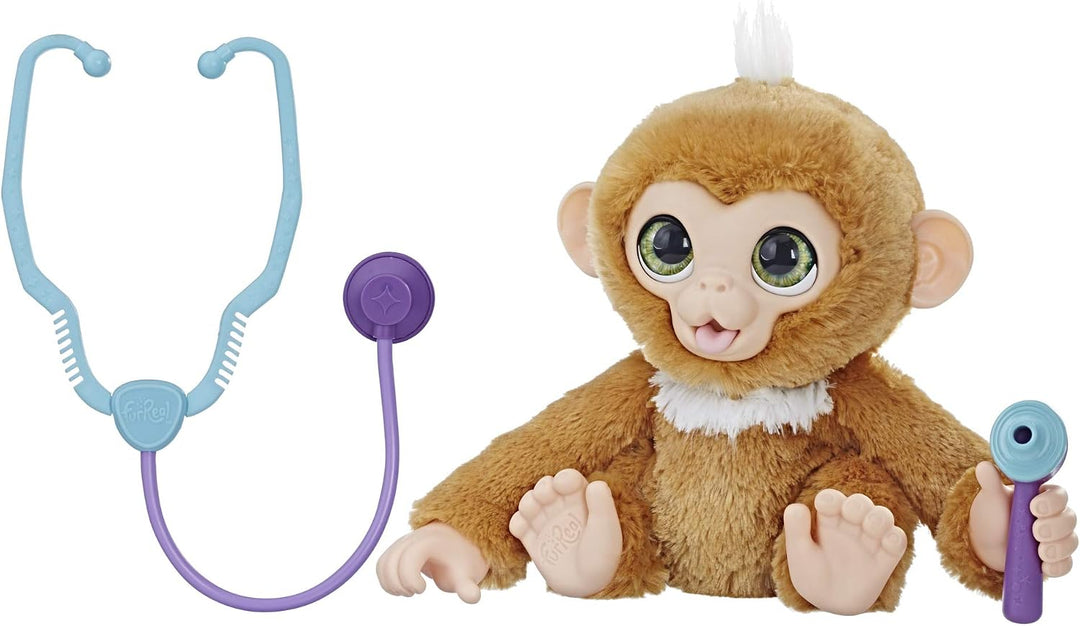 Hasbro FurReal E0367EU4 - Kleiner Patient Zandi interaktives Plüschtier