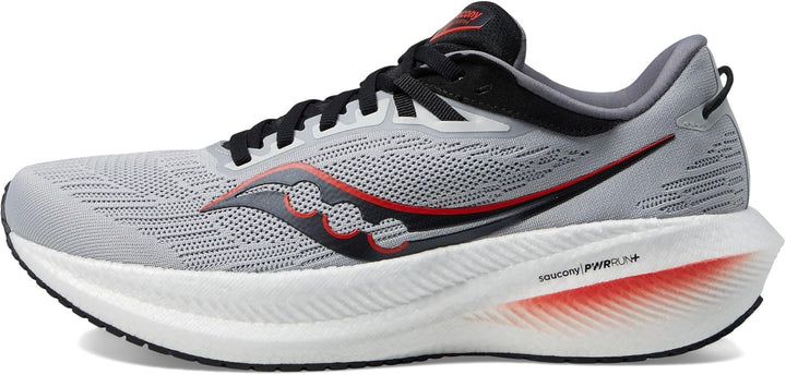 Saucony Herren Triumph 21 Sneaker, 46 EU Schwarzer Beton