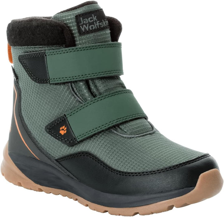 Jack Wolfskin Unisex Polar Bear Texapore Mid Vc K Winterstiefel 33 EU Slate Green, 33 EU Slate Green