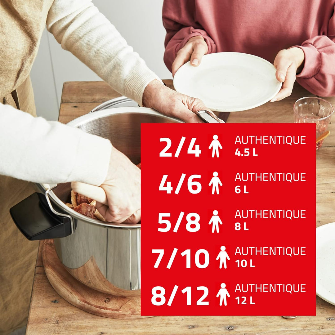 8l schnellkochtopf aus edelstahl - p05311