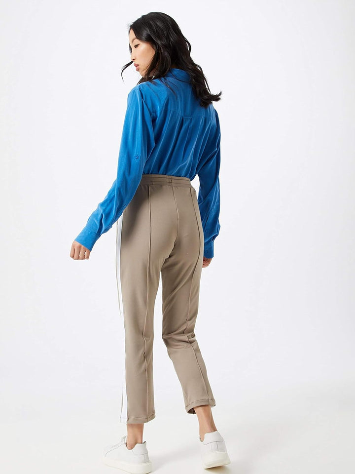 rich&royal Damen 1912-956 Hose, Beige (Taupe 219), W(Herstellergrösse: L)