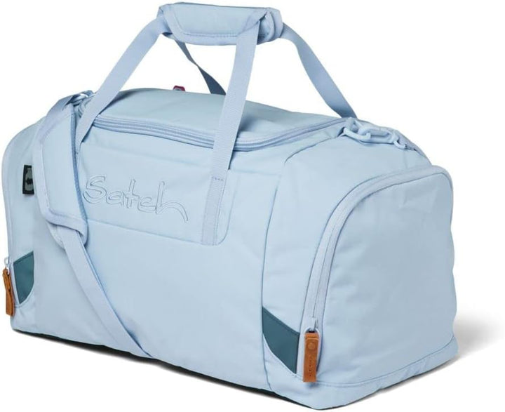 satch Pack Schulrucksack Set 3tlg. mit Sporttasche und Schlamperbox Nordic Ice Blue, Nordic Ice Blue