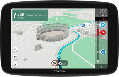 TomTom Navigationsgerät GO Superior 7 Zoll Bundle mit Armaturenbretthalterung, 7 Zoll Bundle mit Arm