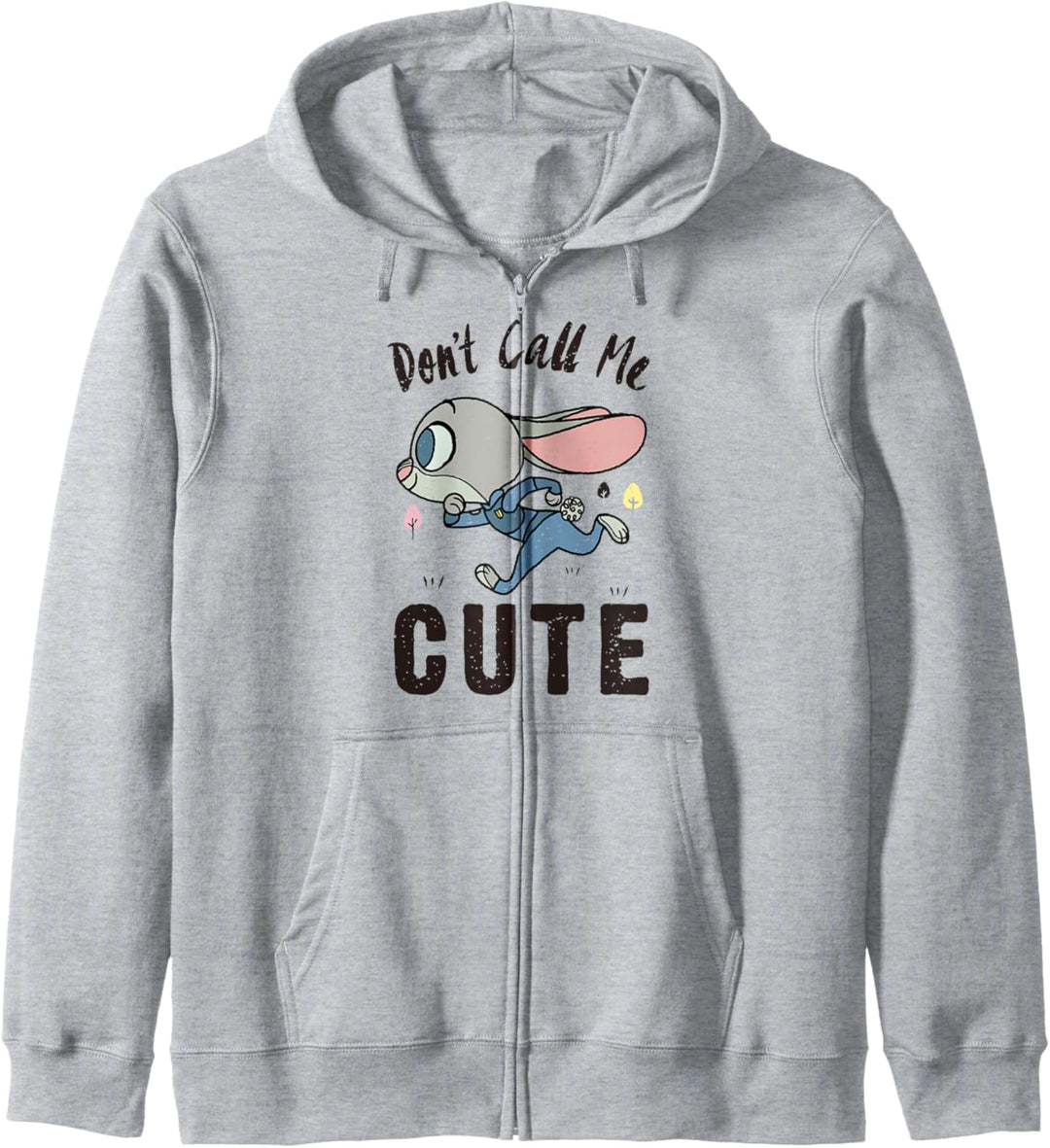 Disney Zootopia Judy Hopps Don't Call Me Cute Kapuzenjacke