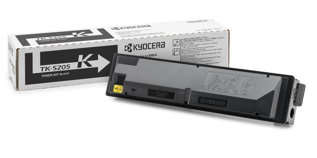 Kyocera TK-5205K Schwarz. Original Toner-Kartusche 1T02R50NL0. Kompatibel für TASKalfa 356ci
