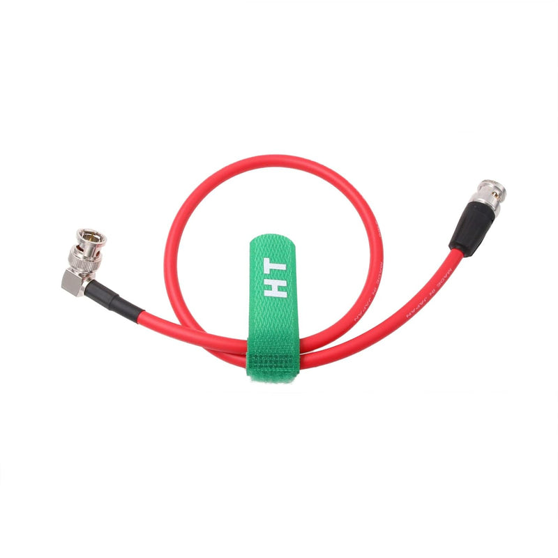HangTon 12G SDI Raw 4K 60p Video Kabel rechtwinklig auf gerade BNC 75 ohm Koaxial abgeschirmt für So