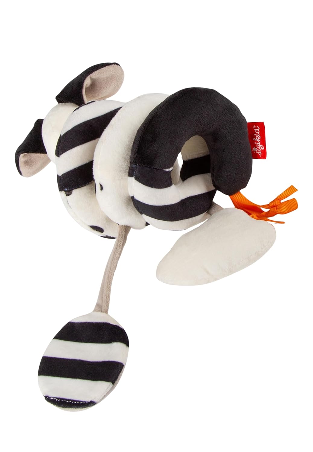 sigikid Aktivspirale Dalmatiner, Dotson - Babyspielzeug mit Schwarz-Weiss-Kontrast Kinderwagenspielz