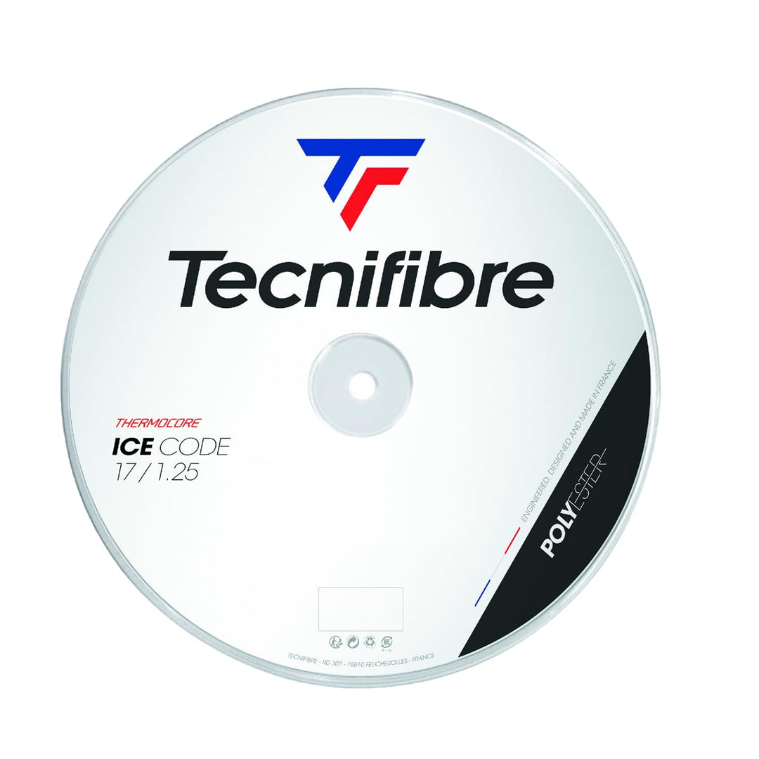 Tecnifibre Ice Code Tennis Saitenrolle 200m Monofil Weiss Einheitsgrösse, Einheitsgrösse