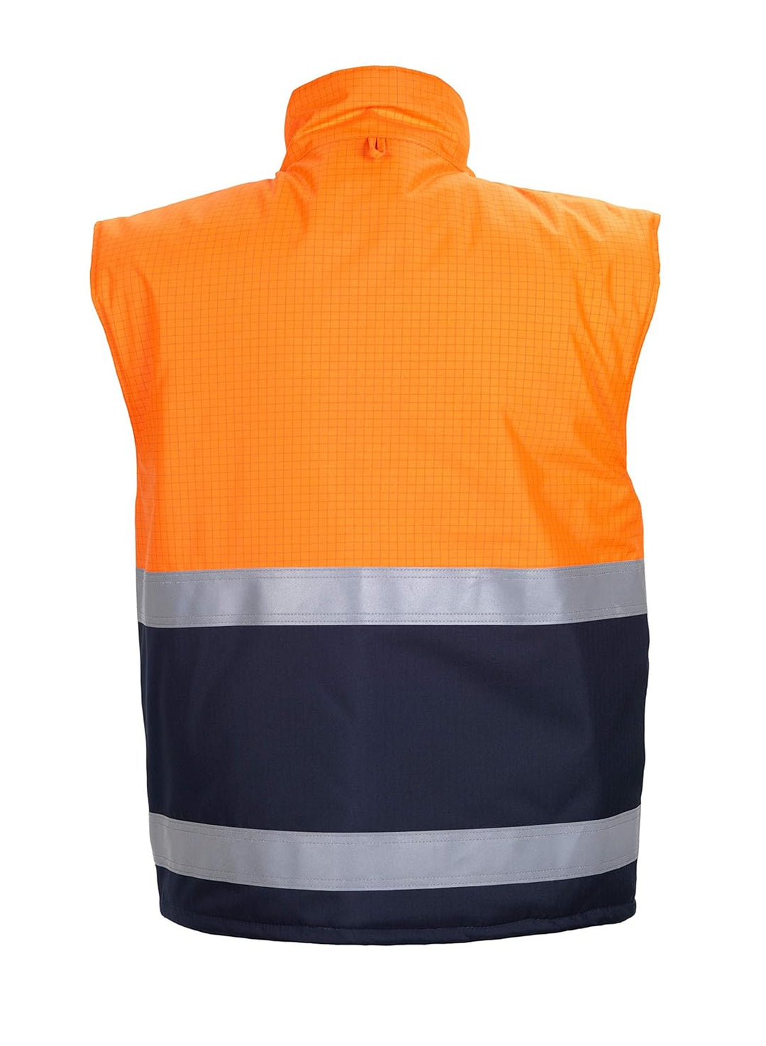 043446ON METZ Körperwärmer, Fr Ast, Hallo-Vis Orange/Marineblau, Grösse M M Neonorange - Marine, M N