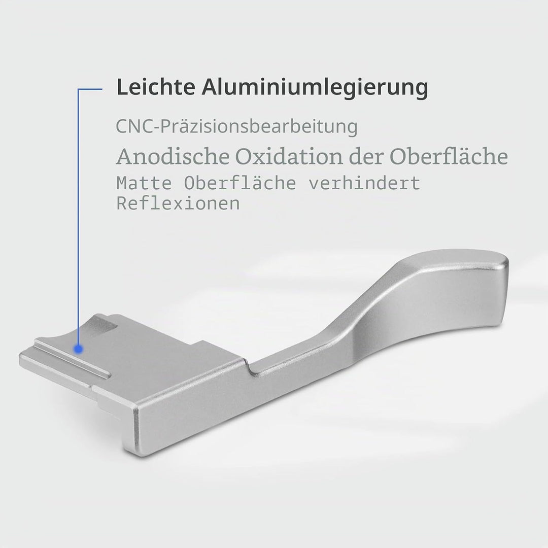 Haoge THB-XVIS Daumen-Up-Griff aus Metall für Fujifilm X100VIX100V Kamera-Zubehör, Fuji X100V x100vi