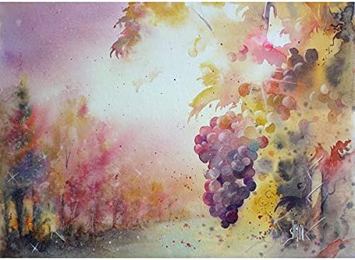 Clairefontaine 96315C Malblock, mit Doppelspirale Aquarellpapier Feinkörnig, Fontaine/Hadern, 30 x 4