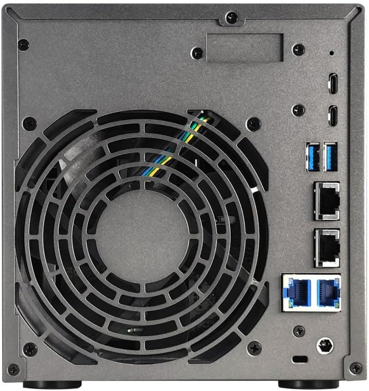 Asustor Lockerstor 4 Gen3 AS6804T, 4 Bay NAS Netzwerkspeicher, AMD Ryzen Quad-Core 2.3 GHz, 16GB RAM