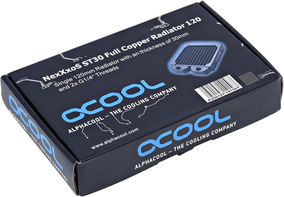 Alphacool 14156 NexXxoS ST30 Full Copper 120mm Radiator Wasserkühlung Radiatoren