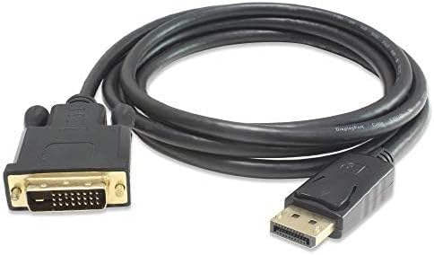 PremiumCord Adapterkabel DisplayPort auf DVI m/3 m, DP auf DVI 1.bis zu 1, 65Gbps, kompatibel mit Vi