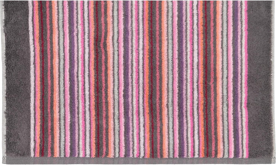 CAWÖ Home Handtücher Remake Streifen 2020 Beere-Multicolor - 17 Duschtuch 70x140 cm, Duschtuch 70x14
