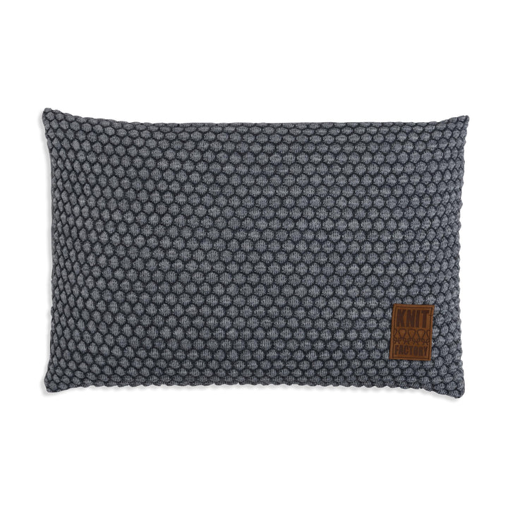 KNIT FACTORY - Juul Kissen - Zierkissen mit Füllung und Bezug - Rechteckige Dekokissen - Sofakissen