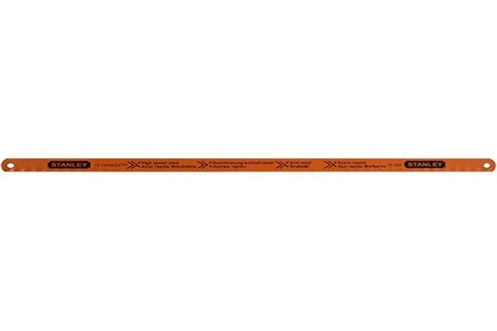 Stanley HSS Molybdän Metallsägeblatt Rubis (24 Zähne/Inch, 300 mm Länge, für alle Materialien geeign