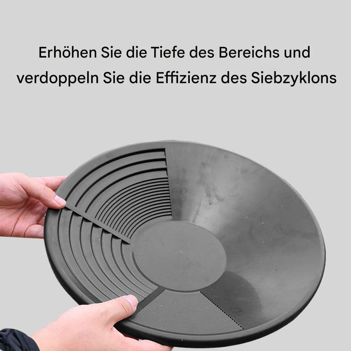 Goldwaschen Ausrüstung - Goldwaschpfannen Set,Vollständige Ausrüstung 1 Set für Goldsuche Schürfen F