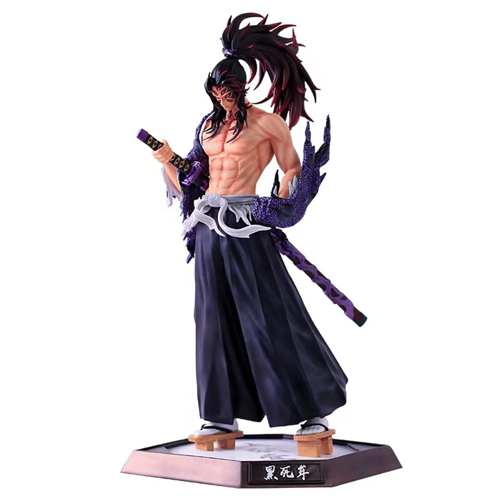 XESAGSNV Dekostatue of Demon Slayer, Geschenk für Anime Lovers (Kokushibou), Kokushibou