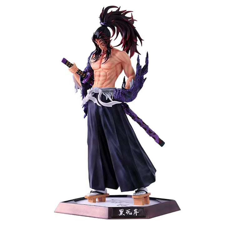 XESAGSNV Dekostatue of Demon Slayer, Geschenk für Anime Lovers (Kokushibou), Kokushibou