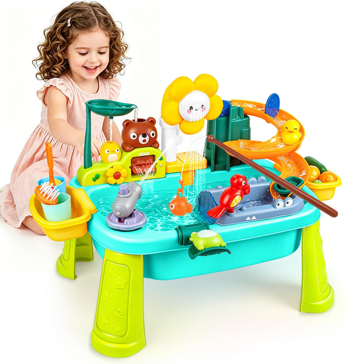 Kinder Spülbecken, Kinderwaschbecken mit Wasserkreislauf, Waschbecken Kinder mit Wasserfunktion, Was