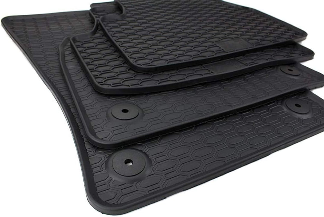 Kfzpremiumteile24 Gummimatten 879 Kompatibel mit Tiguan II Baujahr ab 04/2016 Premium Fussmatten All