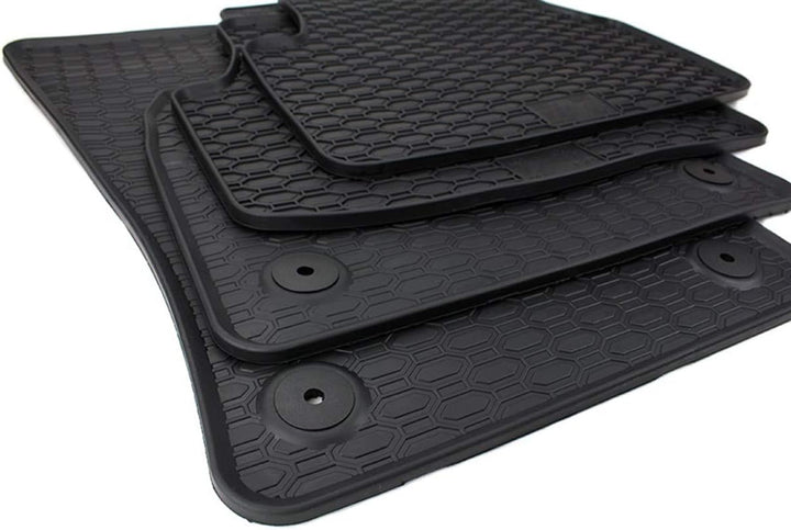 Kfzpremiumteile24 Gummimatten 879 Kompatibel mit Tiguan II Baujahr ab 04/2016 Premium Fussmatten All