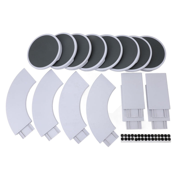 Drehplatte, Lazy Susan Drehteller Tablett ABS 360° Drehschale, Drehbares Tablett für Lebensmittel Dr