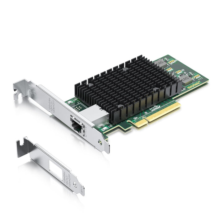 H!Fiber.com 10G Ethernet Netzwerk-Karte,RJ45 NIC,10GbE CNA,funktional kompatibel zu X540-T1,mit Inte