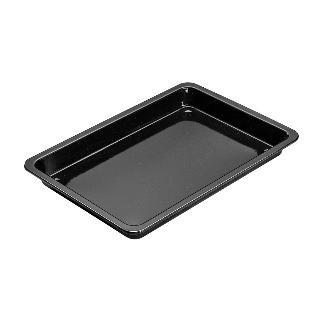 Dr. Oetker Rechteckiges Backblech 42 x 29 x 4 cm Back-Idee – Eckige Pizzablech mit Schnitt- & kratzf