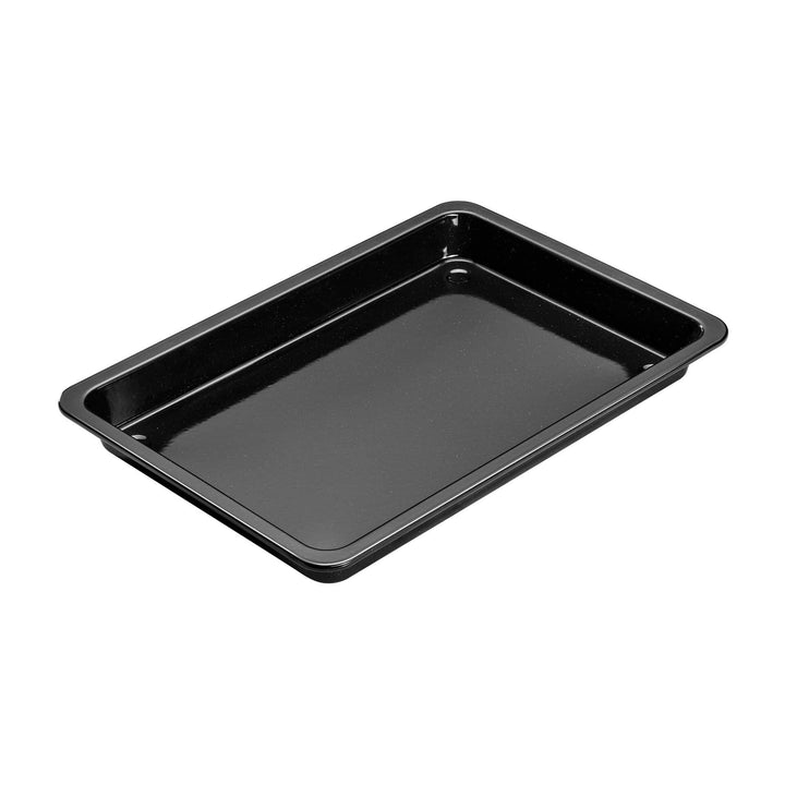 Dr. Oetker Rechteckiges Backblech 42 x 29 x 4 cm Back-Idee – Eckige Pizzablech mit Schnitt- & kratzf