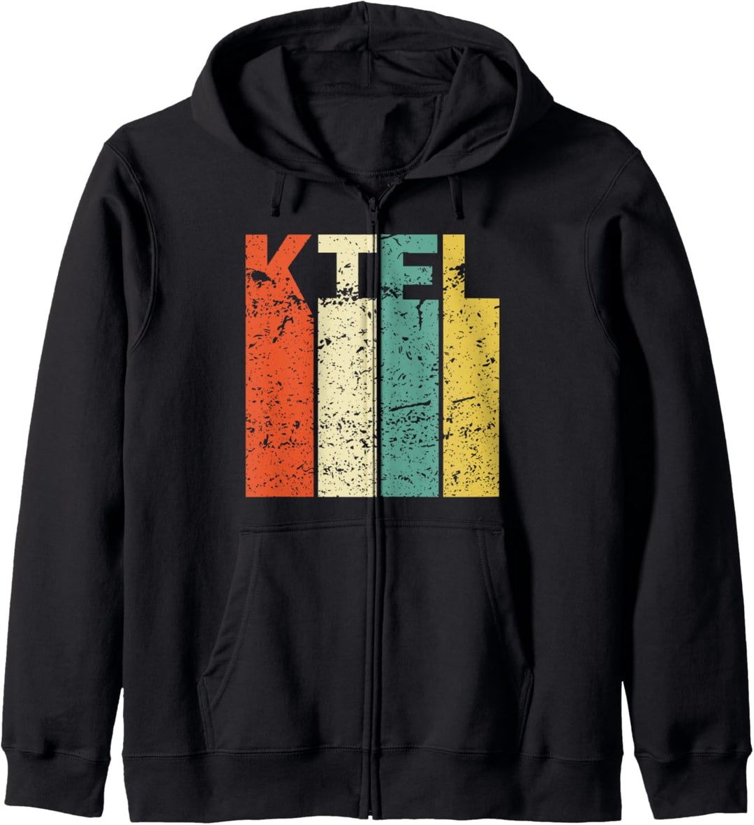 Retro Kiel Einwohner Stadt Kieler Kapuzenjacke