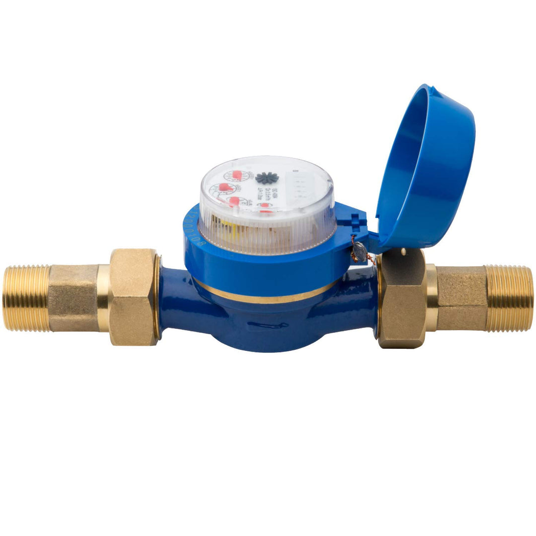 Hunter Industries HC100FLOW Hydrawise HC Durchflussmesser Bewässerungssensor, 2,5 cm, Blau, Blau