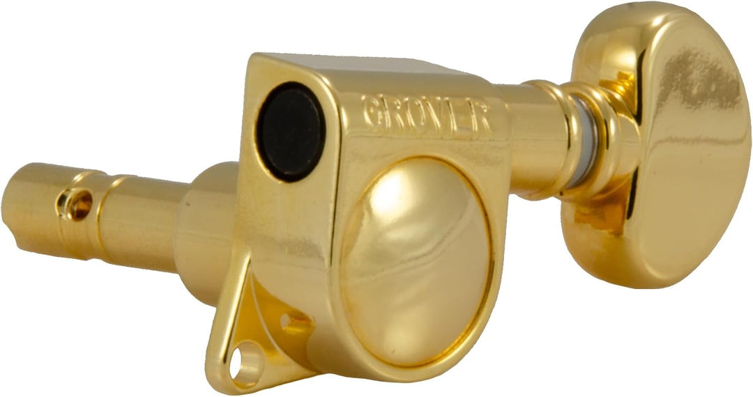Grover 406G6 Mini-Stimmgerät, selbstsichernd, Rotomatic-Stimmgerät, 6-in-linig, Gold