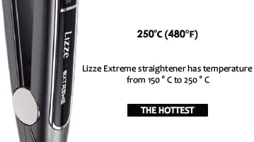 Glätteisen Lizze Extreme Titan 250 °C 220 W