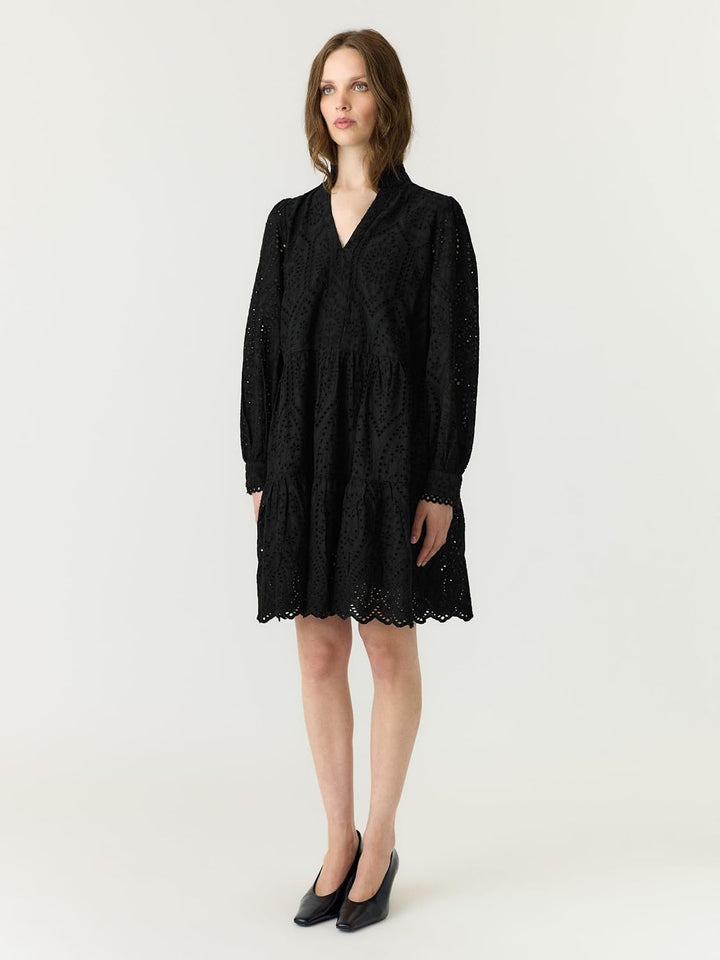 YAS Damen Yasholi Ls Dress S. Noos Kleid M Schwarz, M Schwarz