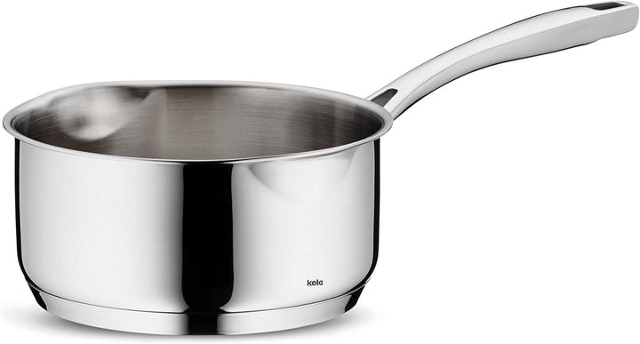 Kela 10182 Flavoria Stielkasserolle, 18/8 Stainless Steel, 1.8 liters, Edelstahl 1,8 l, 1,8 l